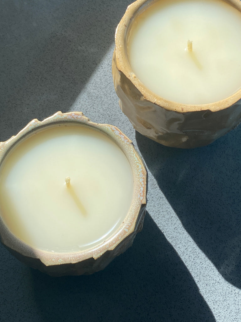 Mountain Equinox pottery candle (Limited edition)